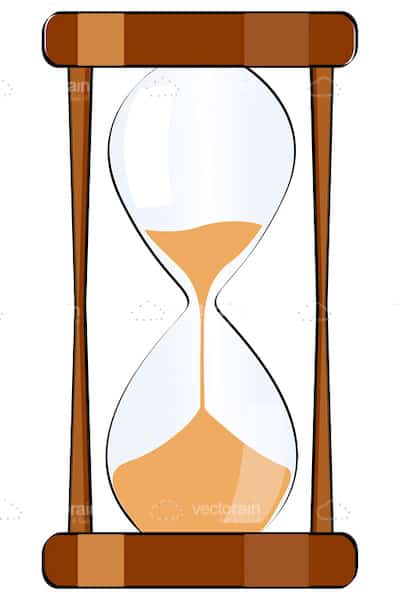 Classic Hourglass with Wooden Frame
